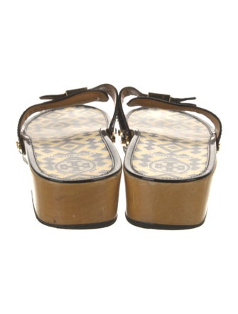 Tory Burch Patent Leather Slides
