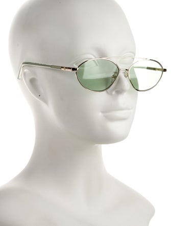 Tory Burch Cat-Eye Mirrored Sunglasses
