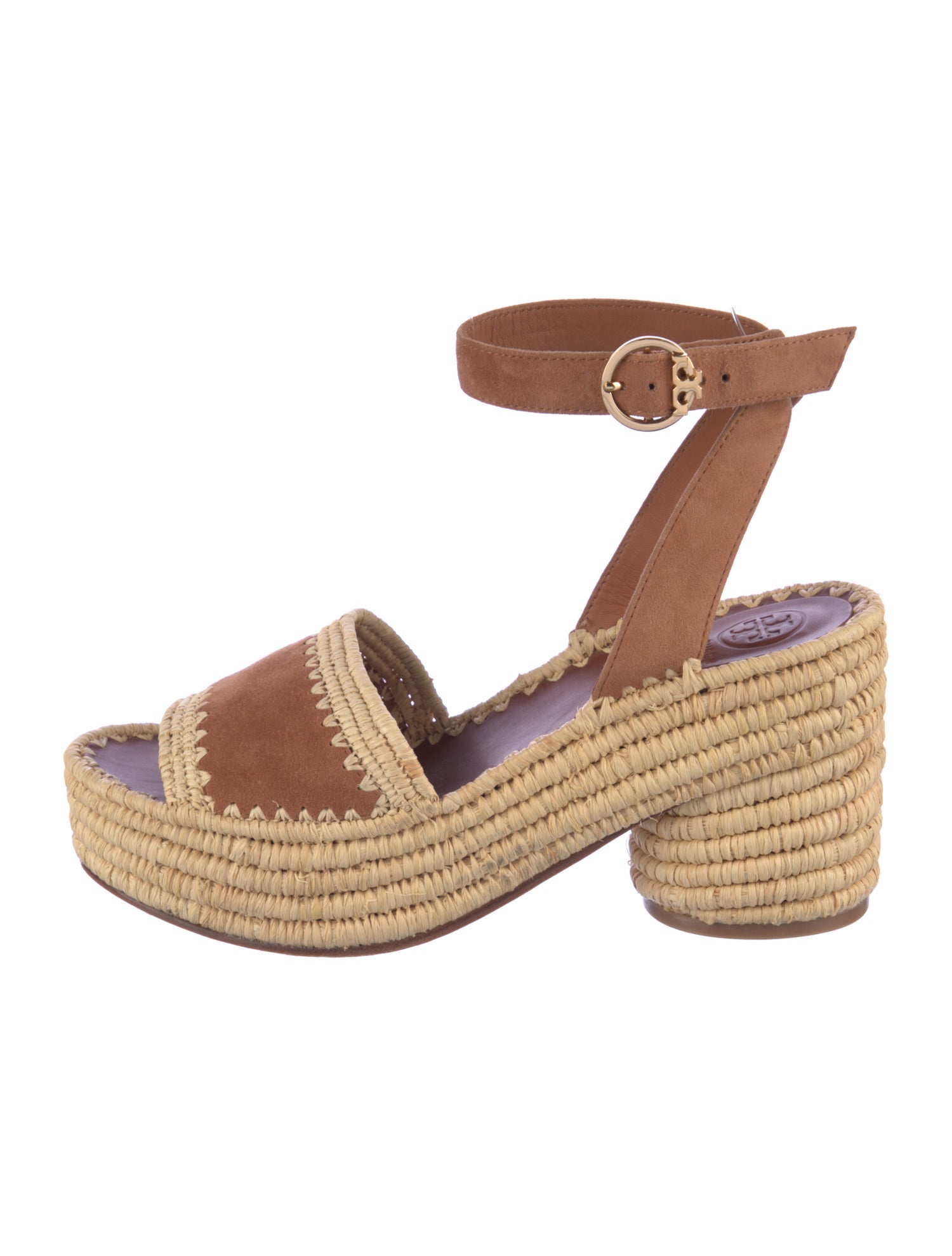 Tory Burch Straw Espadrilles