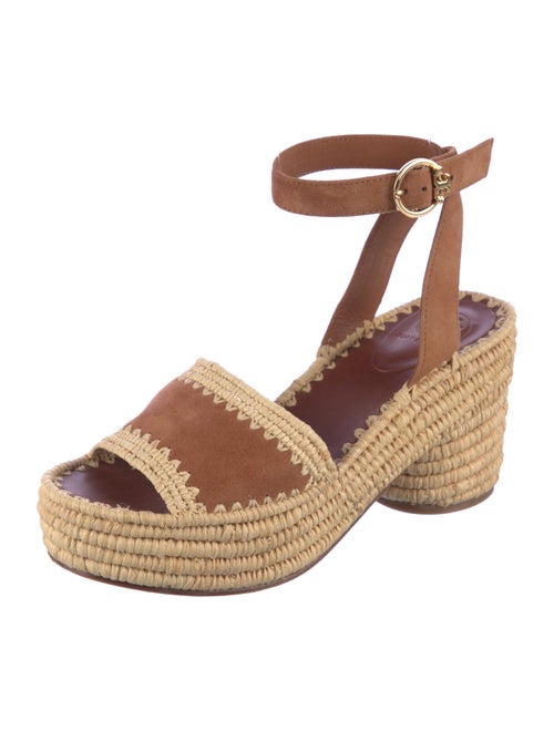 Tory Burch Straw Espadrilles