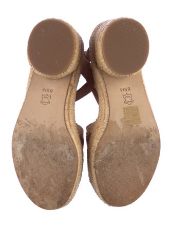 Tory Burch Straw Espadrilles