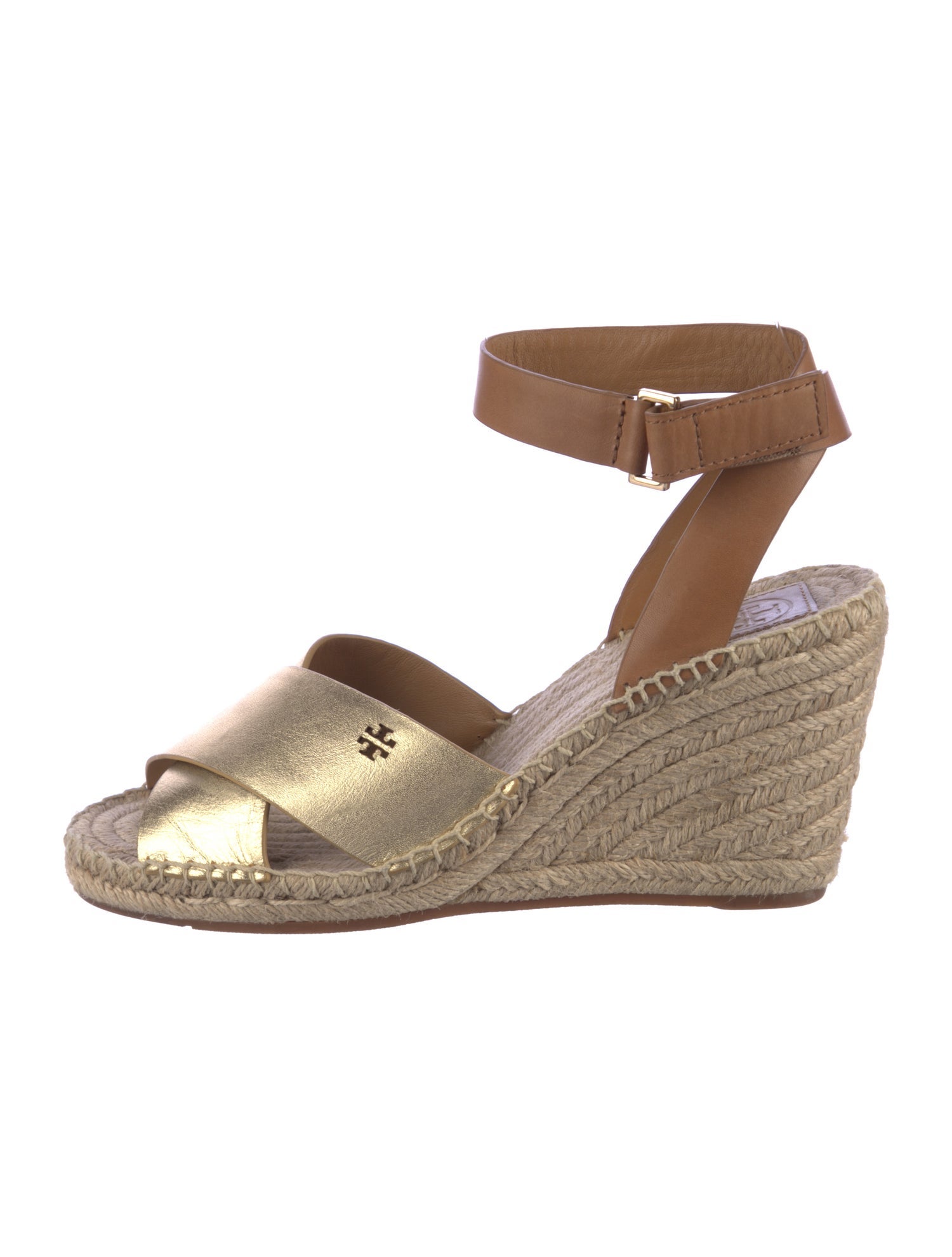 Tory Burch Leather Espadrilles