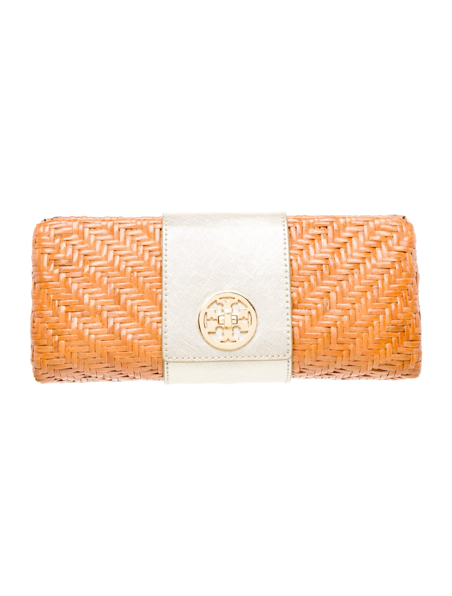 Tory Burch Raffia Clutch