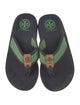Tory Burch Canvas Slides