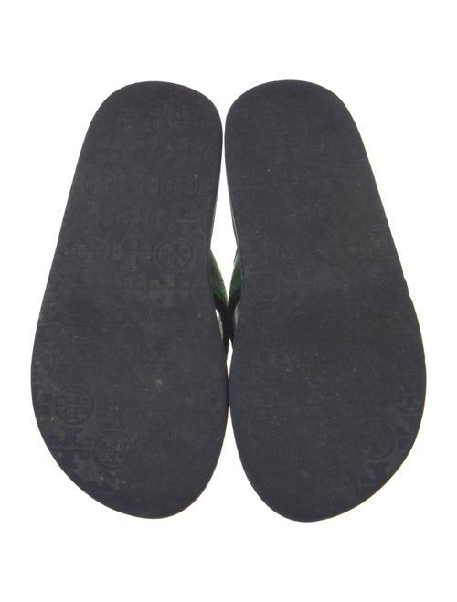 Tory Burch Canvas Slides