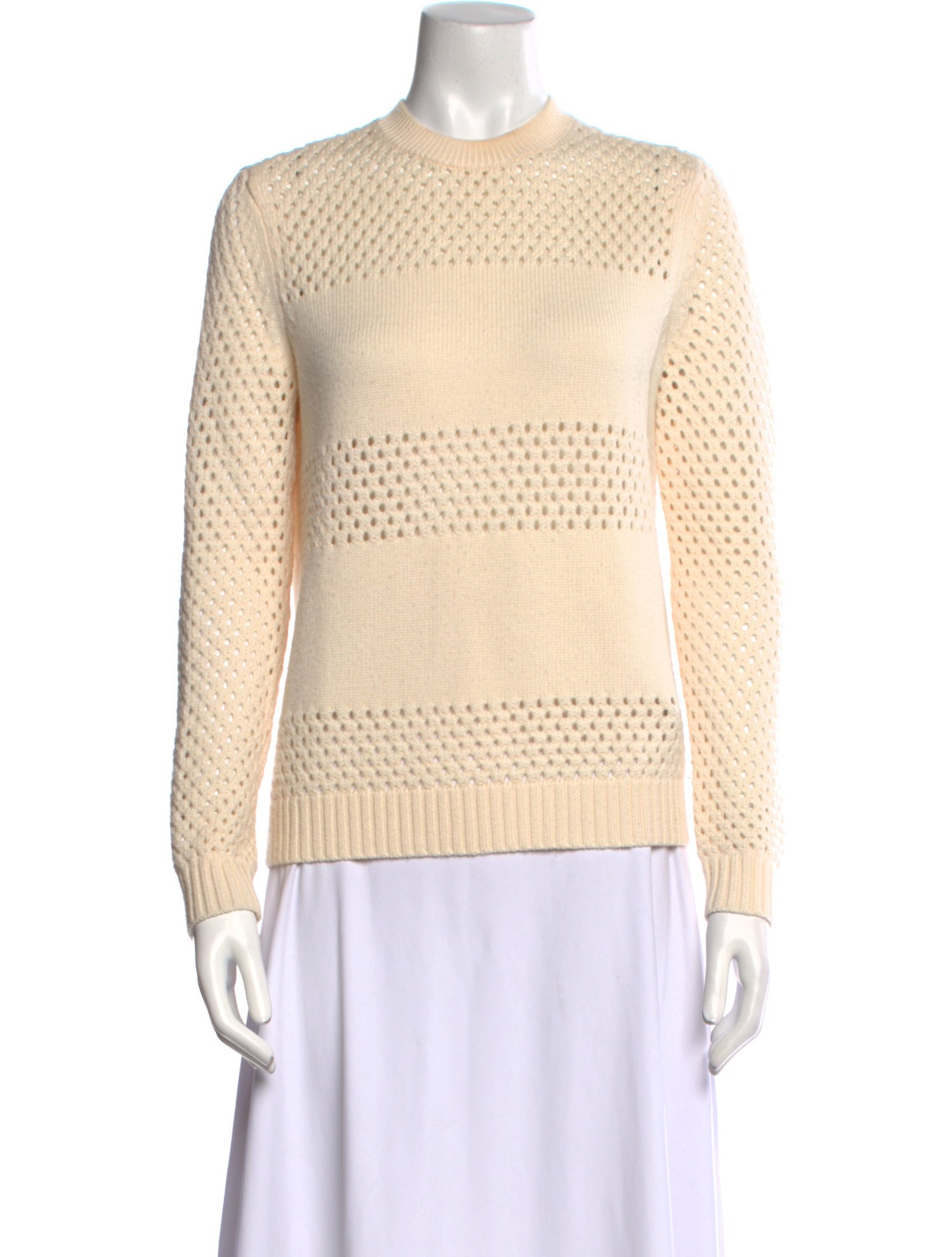 Tory Burch Merino Wool Crew Neck Sweater