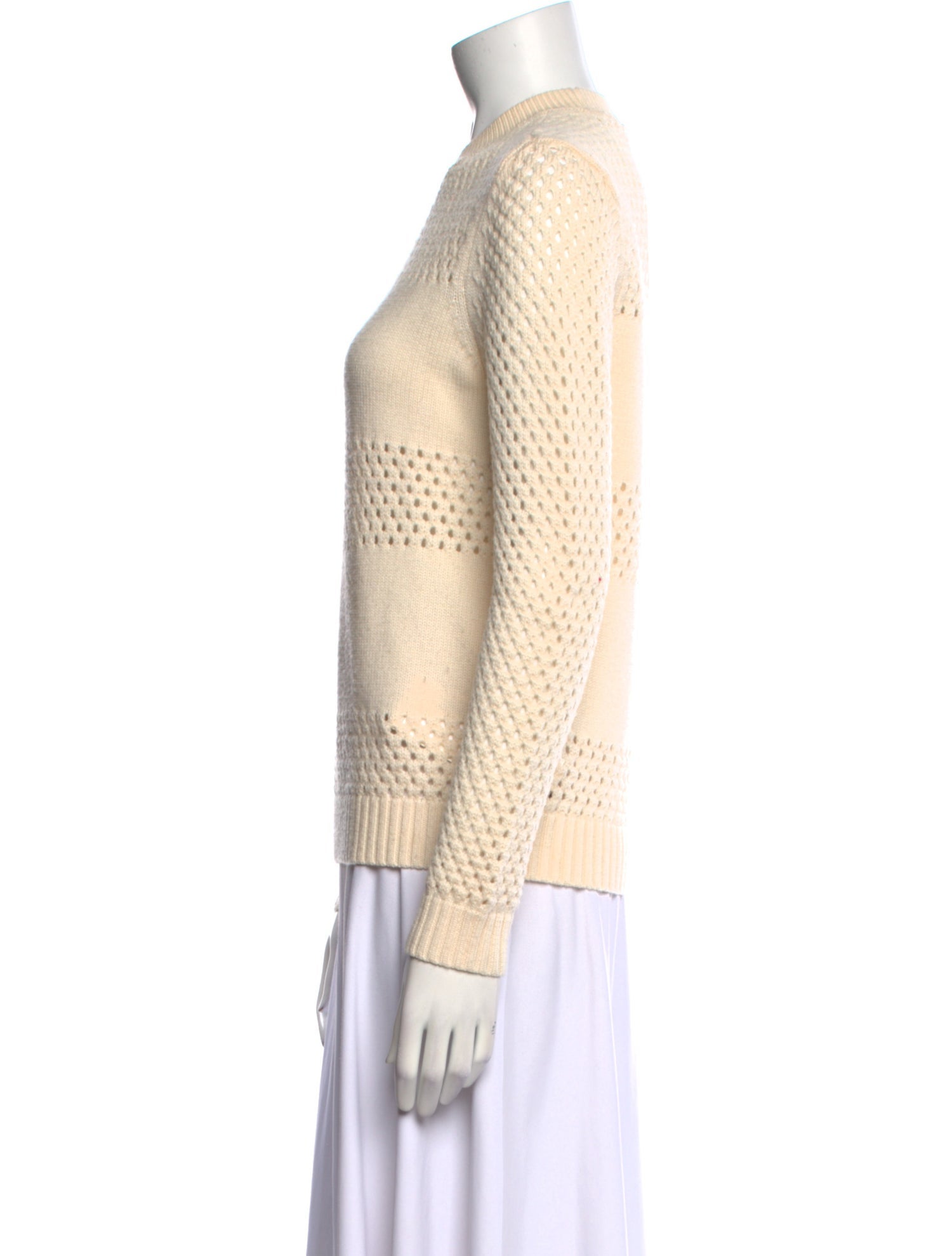 Tory Burch Merino Wool Crew Neck Sweater