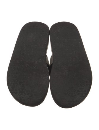 Tory Burch Canvas Flip Flops