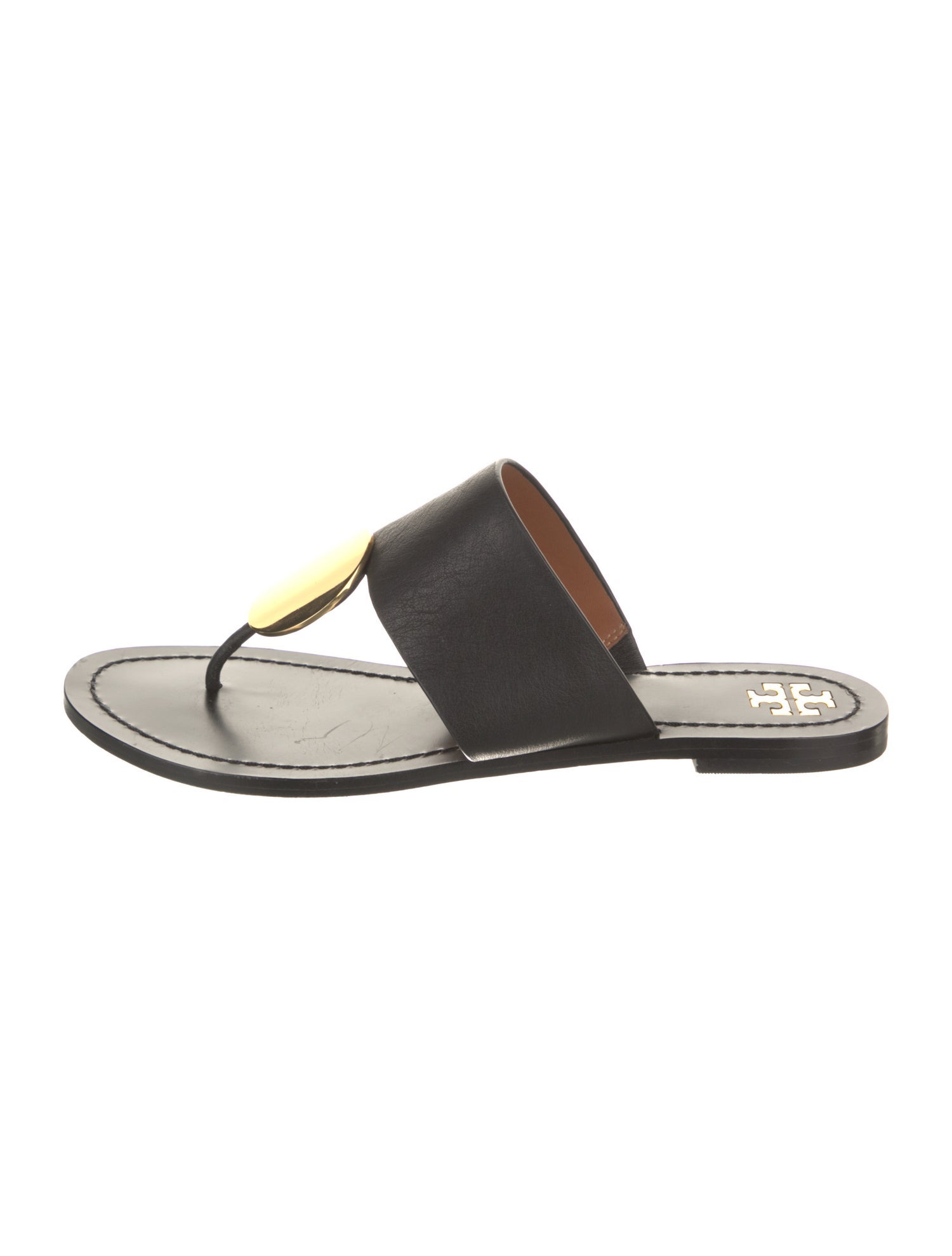 Tory Burch Leather Slides