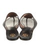 Tory Burch Leather Slides