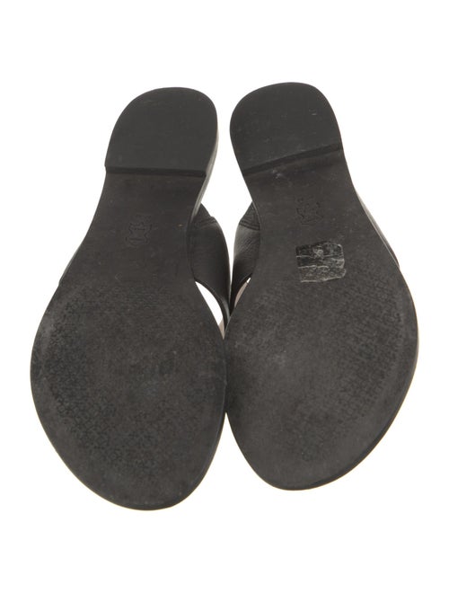 Tory Burch Leather Slides