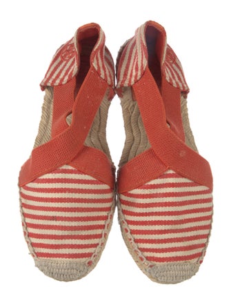 Tory Burch Canvas Printed Espadrilles