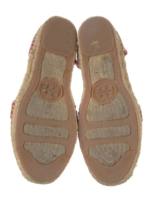 Tory Burch Canvas Printed Espadrilles