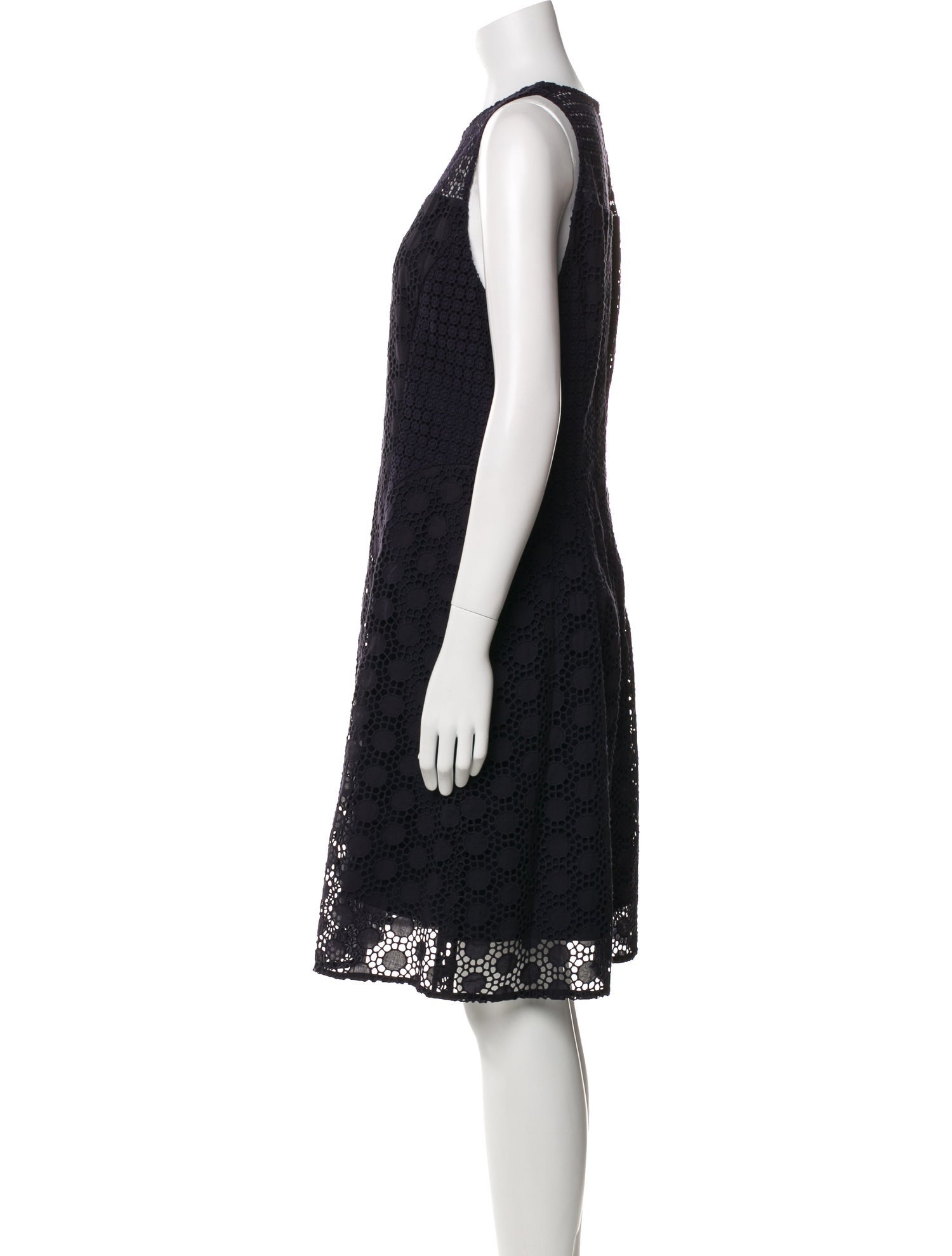 Tory Burch Lace Pattern Knee-Length Dress