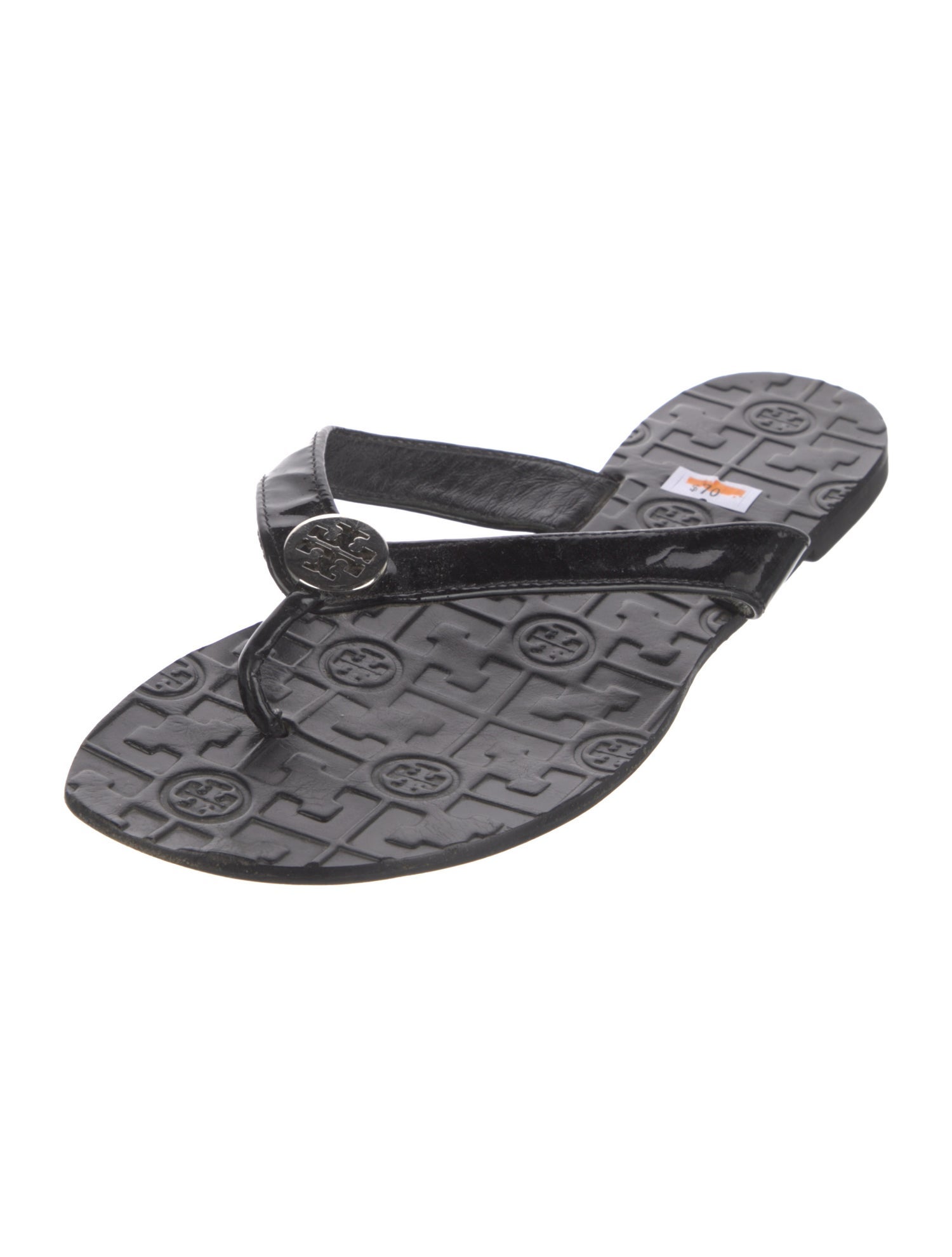 Tory Burch Leather Flip Flops