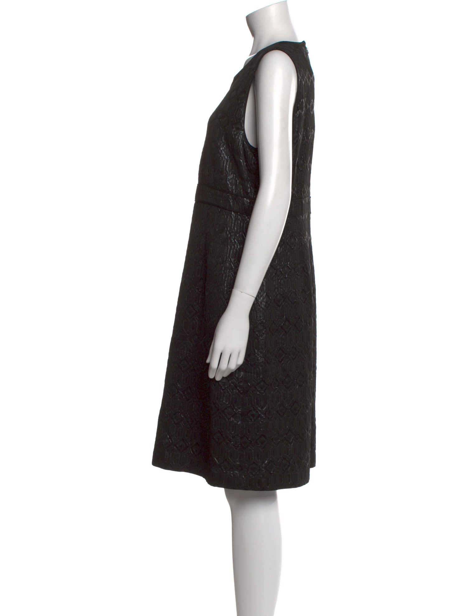 Tory Burch Scoop Neck Knee-Length Dress