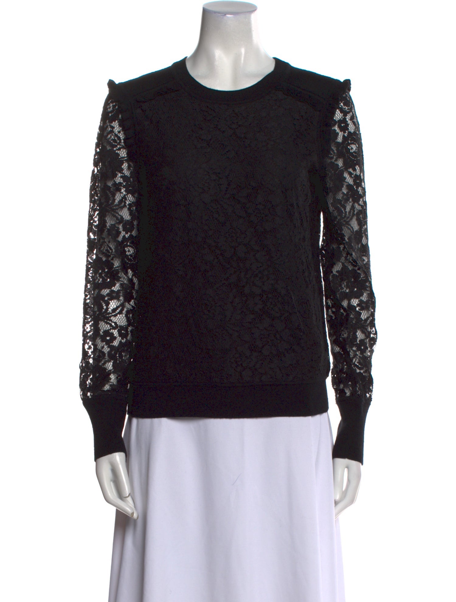 Tory Burch Nylon Crew Neck Sweater