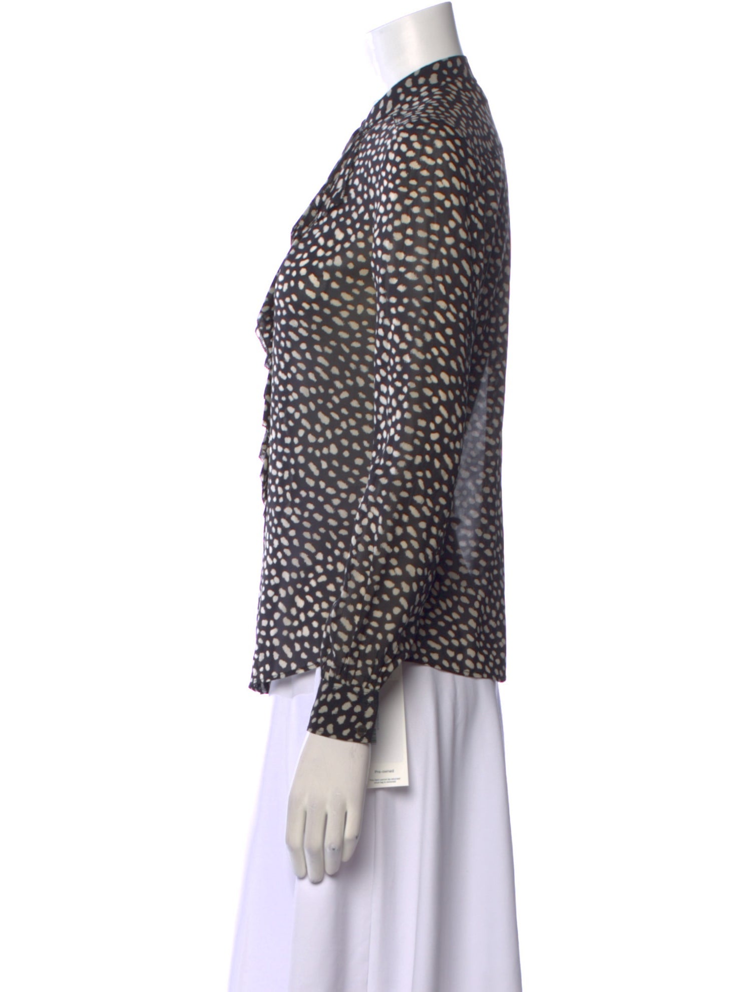 Tory Burch Silk Printed Blouse