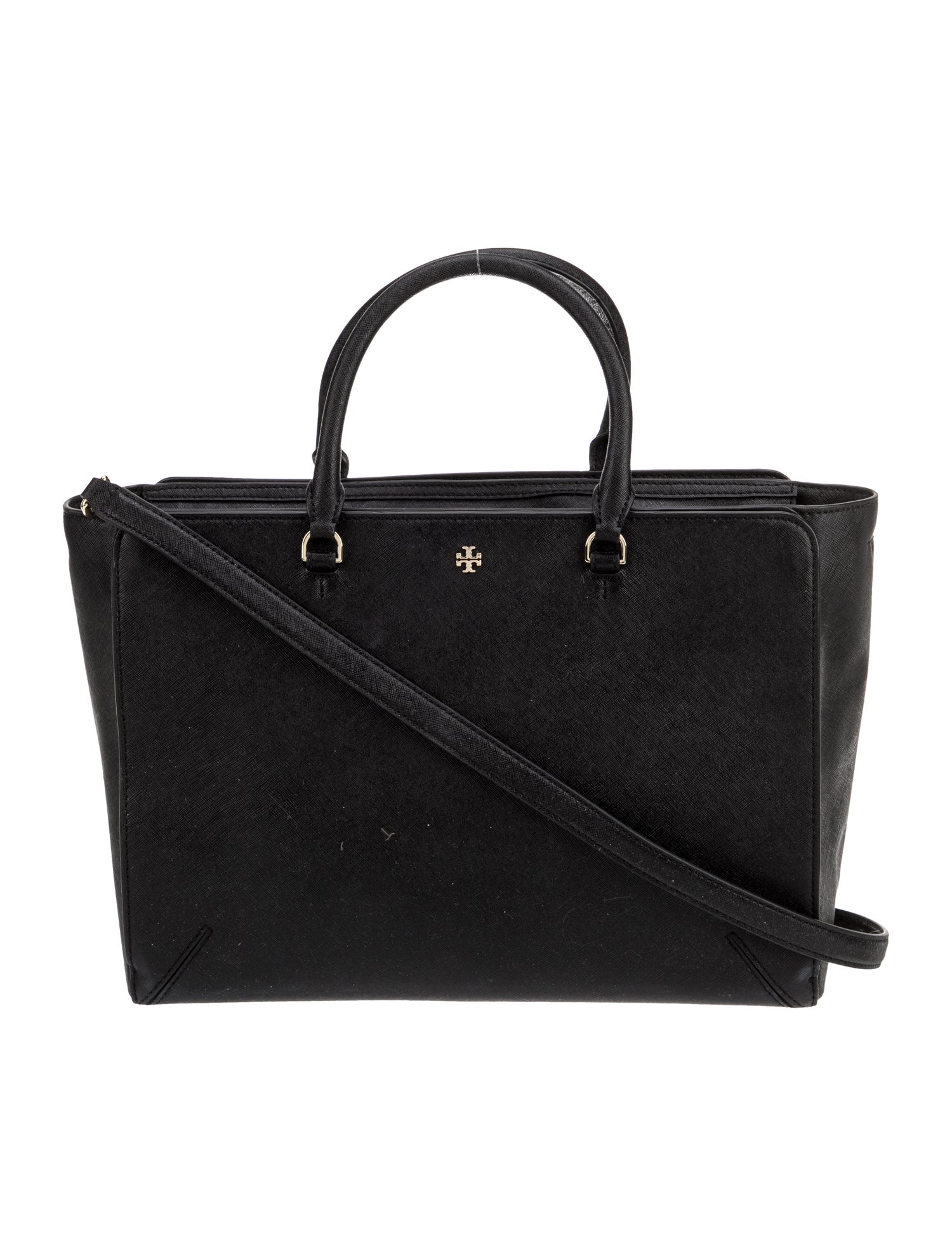 Tory Burch Saffiano Leather Top Handle Bag