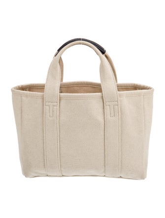 Tory Burch Canvas Top Handle Bag