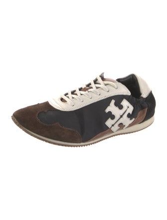 Tory Burch Suede Printed Sneakers
