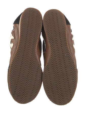 Tory Burch Suede Printed Sneakers