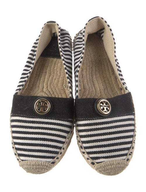 Tory Burch Canvas Striped Espadrilles