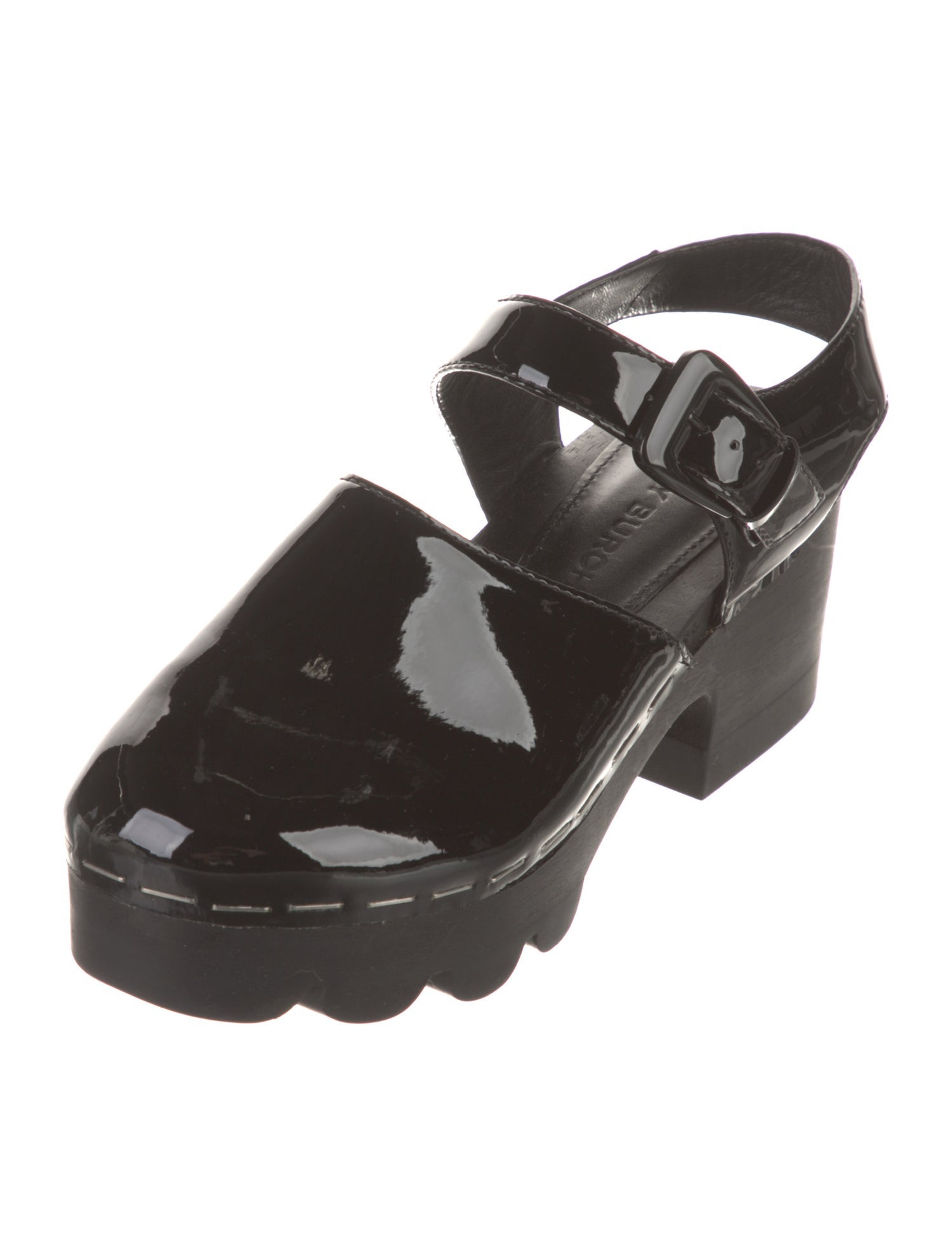 Tory Burch Patent Leather Slingback Flats