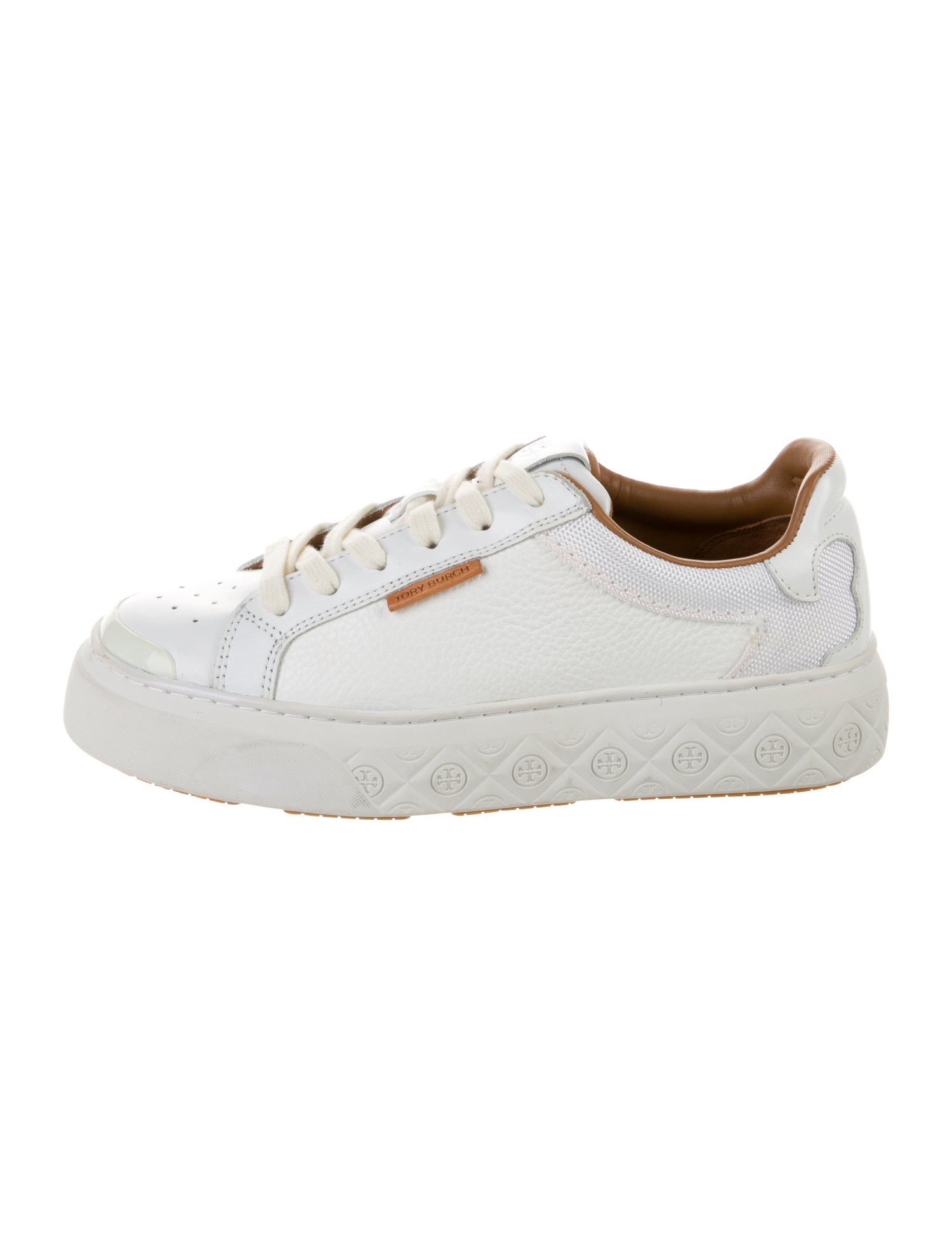 Tory Burch Leather Sneakers