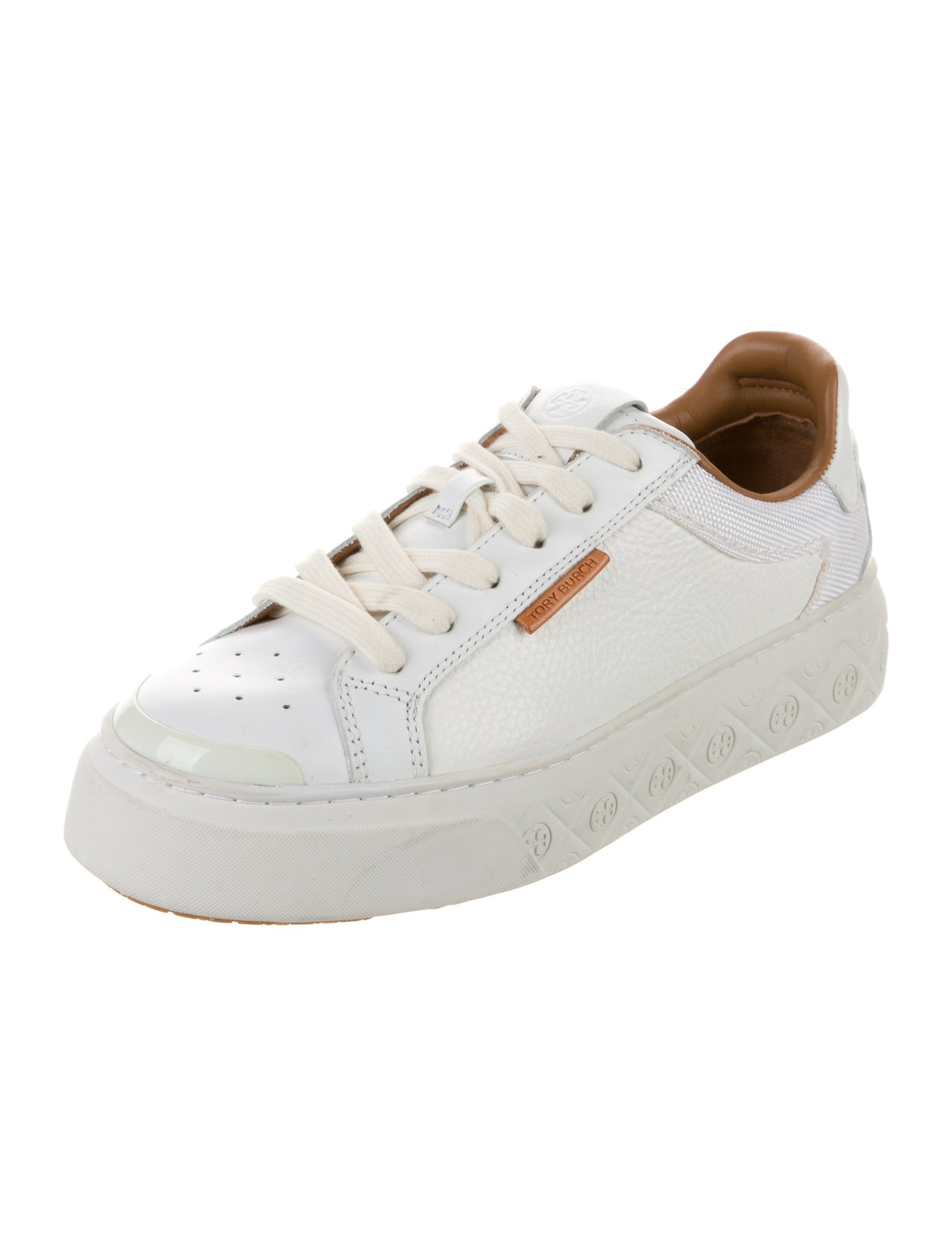 Tory Burch Leather Sneakers