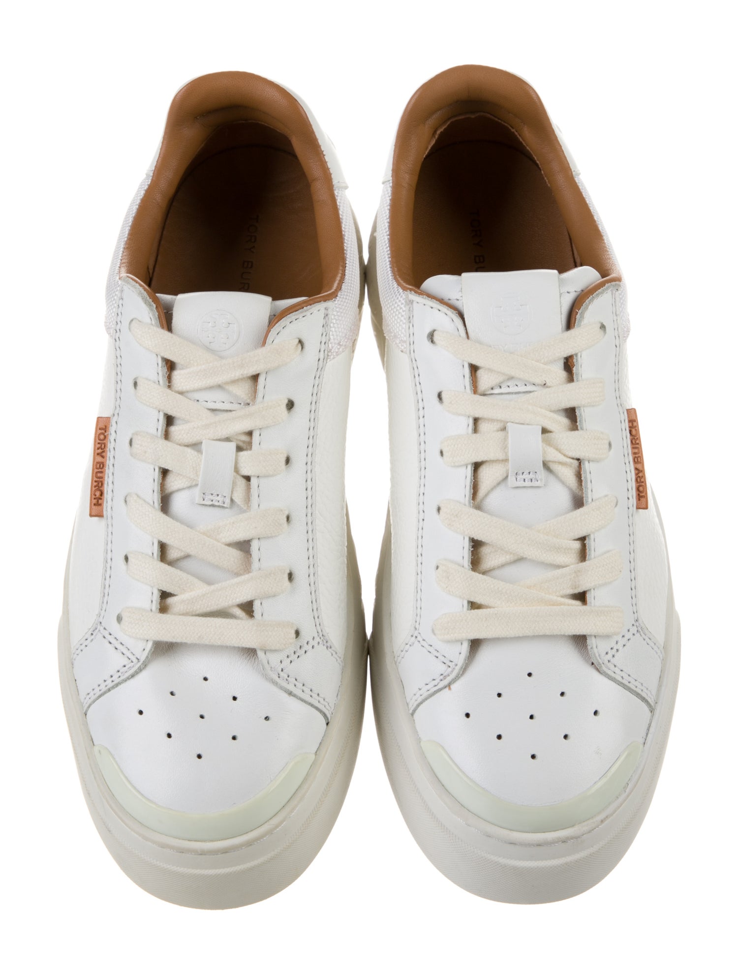 Tory Burch Leather Sneakers