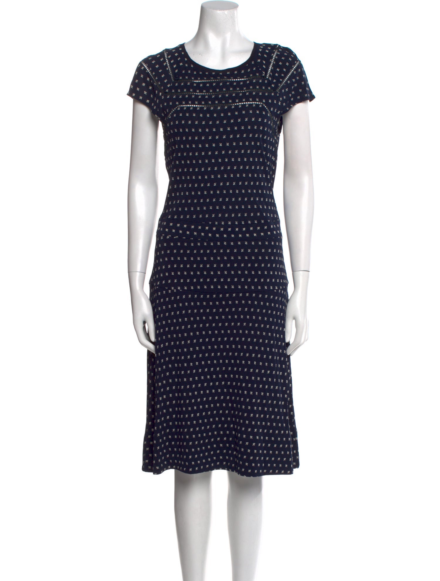 Tory Burch Printed Knee-Length Dress