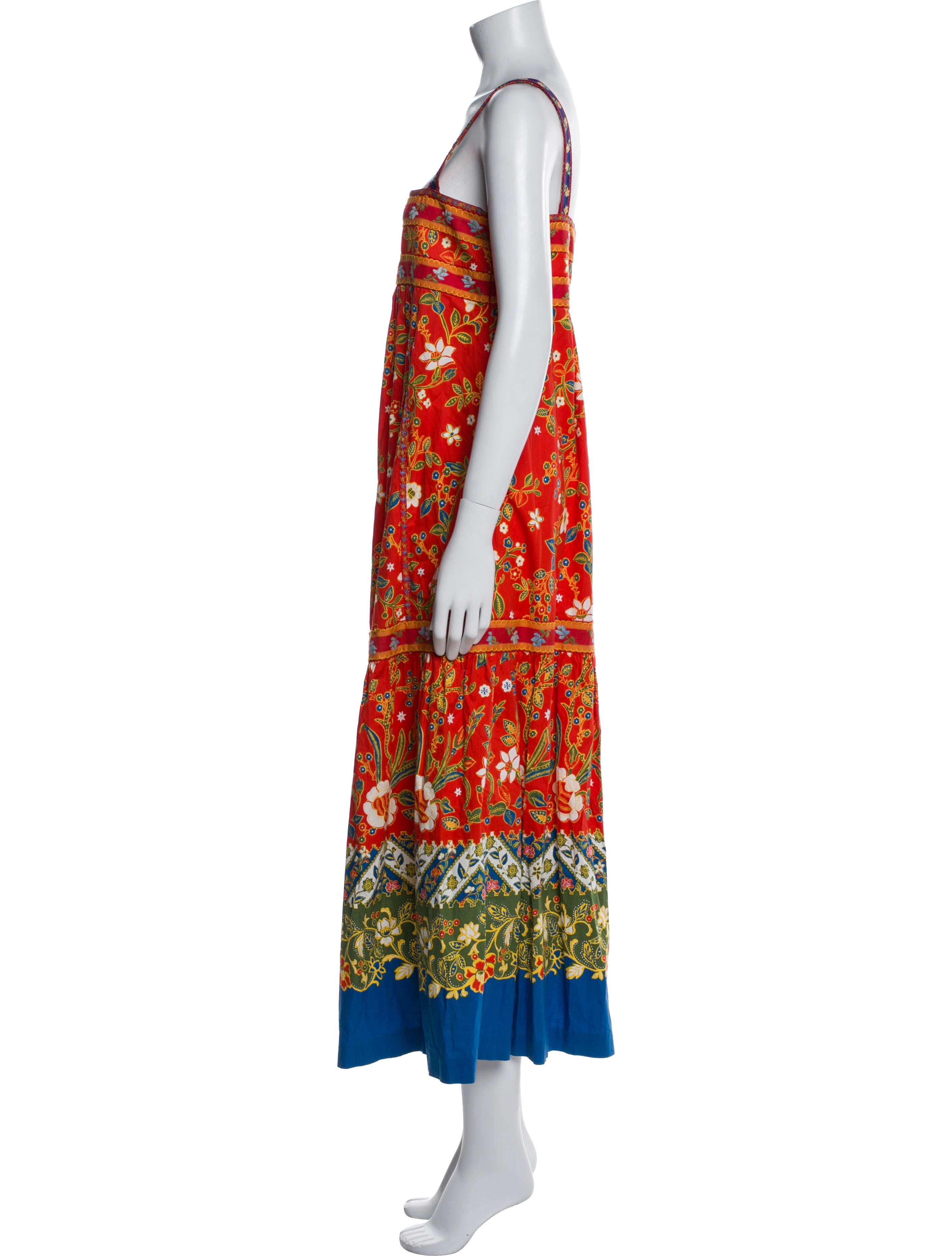 Tory Burch Printed Long Dress