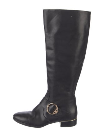 Tory Burch Leather Riding Boots