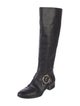 Tory Burch Leather Riding Boots