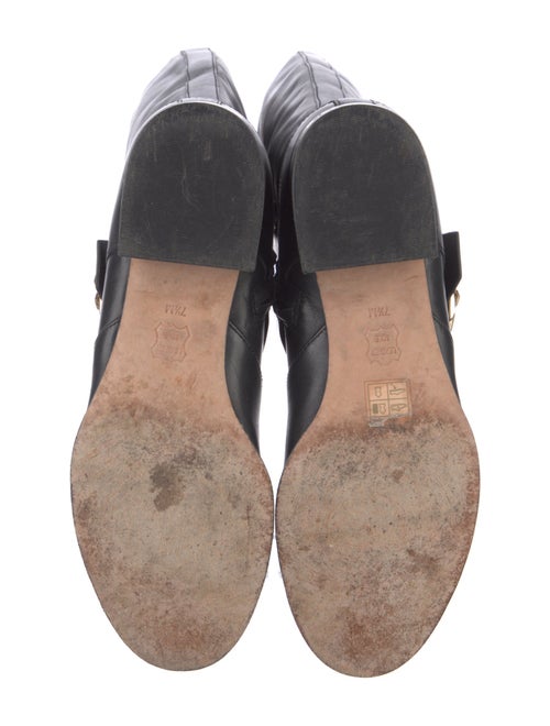Tory Burch Leather Riding Boots