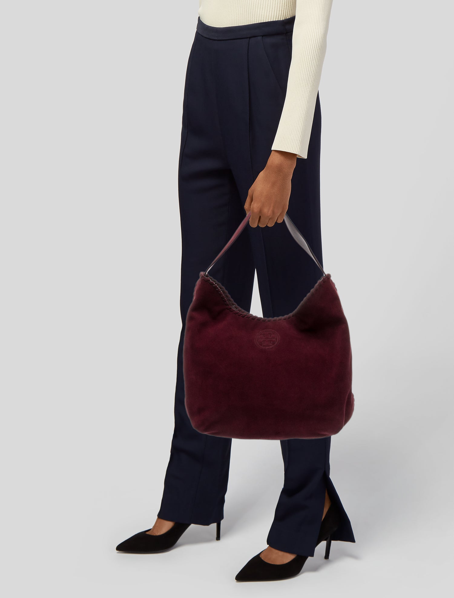 Tory Burch Suede Hobo