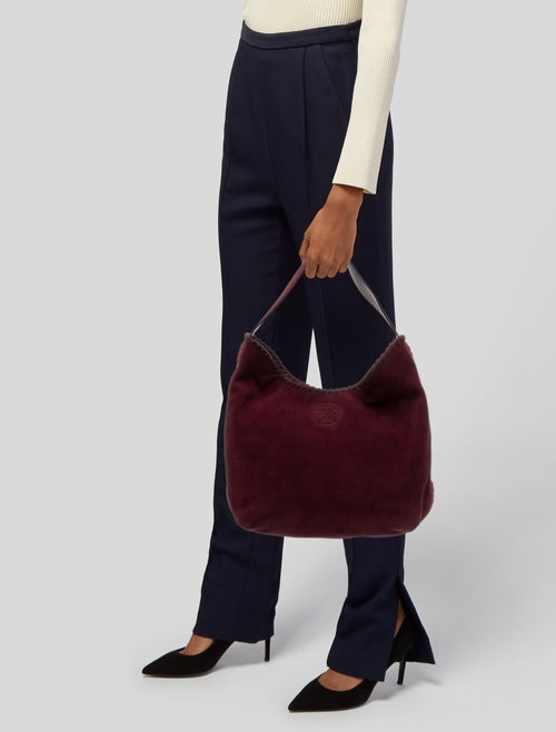 Tory Burch Suede Hobo