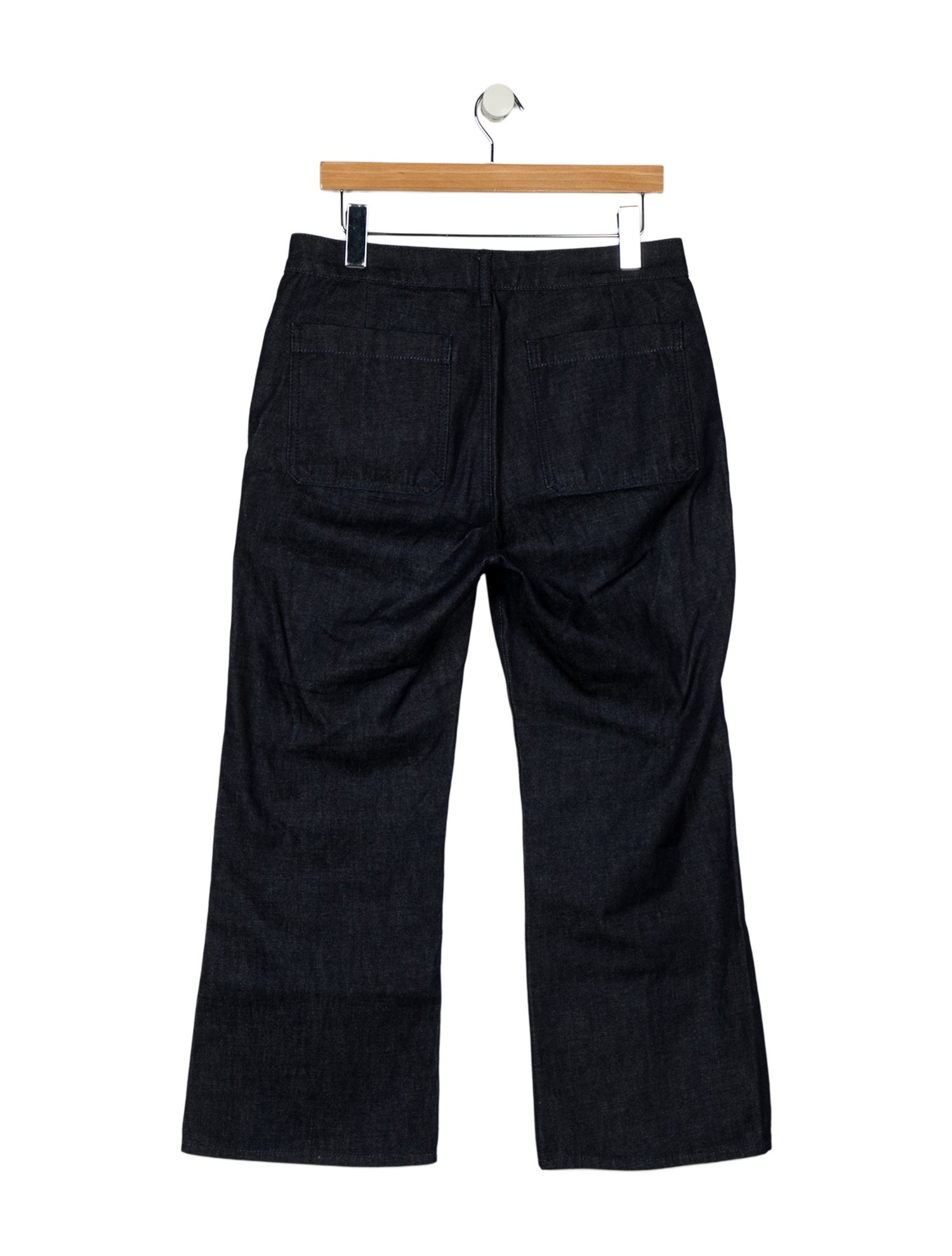 Tory Burch Mid-Rise Wide Leg Jeans