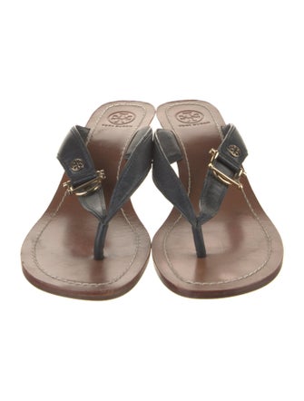 Tory Burch Leather Slides