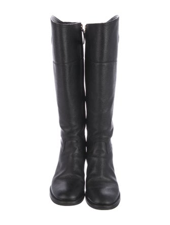 Tory Burch Leather Riding Boots