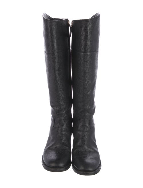Tory Burch Leather Riding Boots