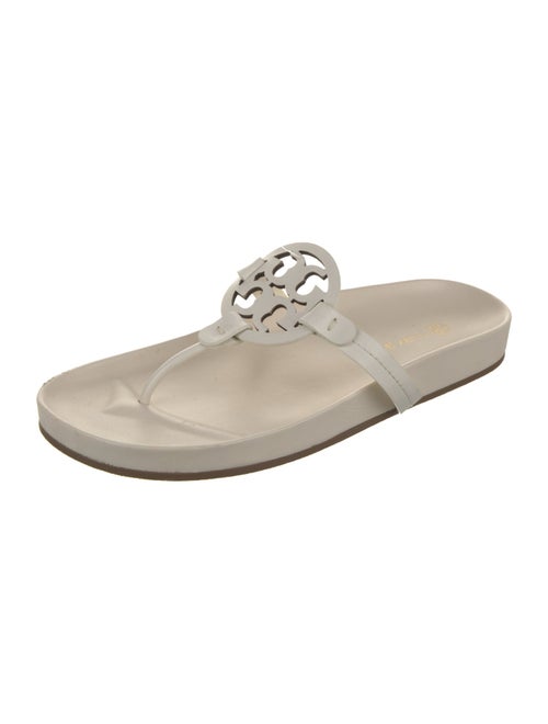 Tory Burch Leather Flip Flops