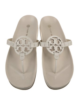 Tory Burch Leather Flip Flops