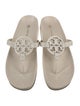 Tory Burch Leather Flip Flops