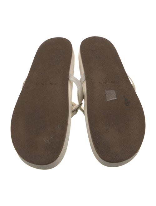 Tory Burch Leather Flip Flops