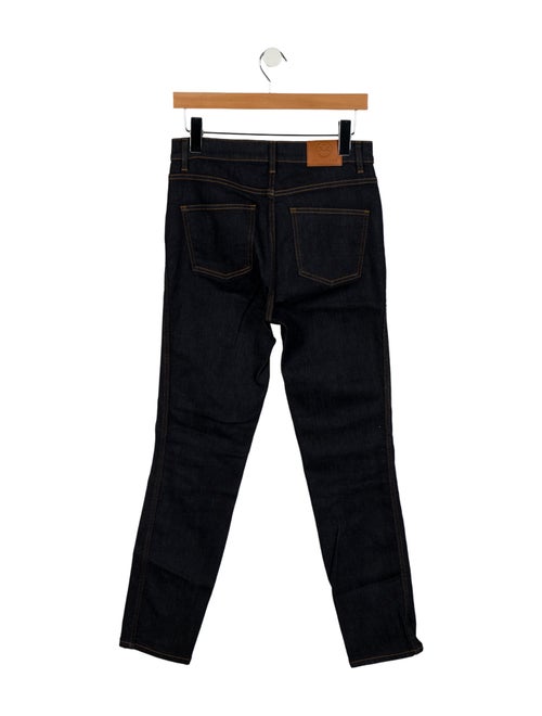 Tory Burch High-Rise Skinny Leg Jeans