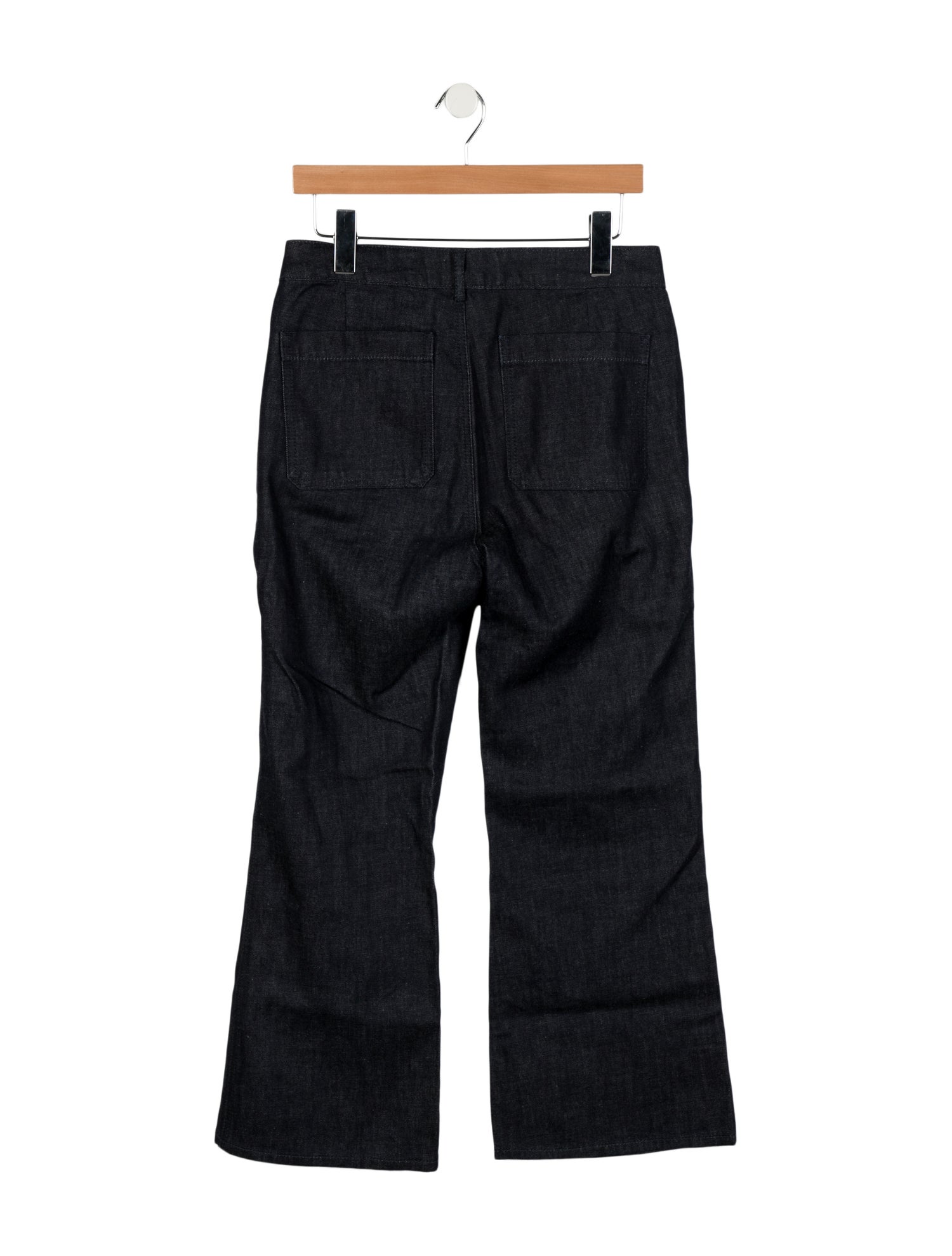 Tory Burch Mid-Rise Wide Leg Jeans