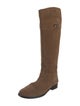 Tory Burch Suede Riding Boots