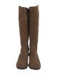 Tory Burch Suede Riding Boots